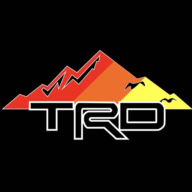 Toyota TRD LOGO PROJECROTR LIGHTS Nr.02 (quantity 1 = 1 sets/2