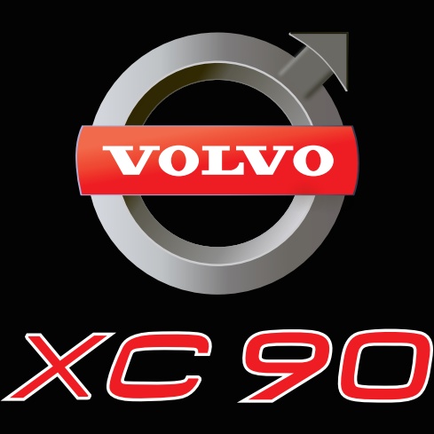 Volvo XC 90 LOGO PROJECROTR LIGHTS Nr.12 (quantity 1 = 2