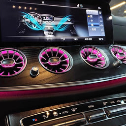 64-color Central control board ambient atmospheric Turbine light outlet For Mercedes-Benz