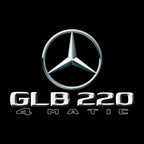 MERCEDES BENZ GLB 220 LOGO PROJECTOT LIGHTS  (quantity 1 = 1 set /2 door lights with 2 logo films)Nr.02M422