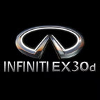 INFINITI EX 30 LOGO PROJECROTR LIGHTS (quantity 1 = 1 sets/2 door lights) Nr.47X15