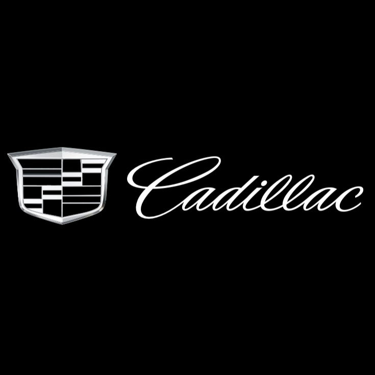 CADILLAC ORIGINAL LOGO PROJECTOT LIGHTS Nr.2654 (quantity 1 = 2 Logo Films /2 door lights）