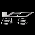 CADILLAC SLS LOGO PROJECTOT LIGHTS Nr.2618 (quantity 1 = 2 Logo Films /2 door lights）