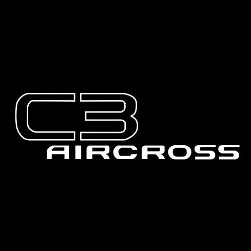 CITROËN C3 LOGO PROJECTOT LIGHTS    (quantity 1 = 2 Logo Films /2 door lights）Nr.2805S4）