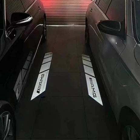 Mercedes Benz Door Wing  Mirror with Projection Logo 025