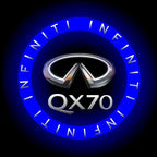 INFINITI QX 70 LOGO PROJECROTR LIGHTS (quantity 1 = 1 sets/2 door lights) Nr.47d03
