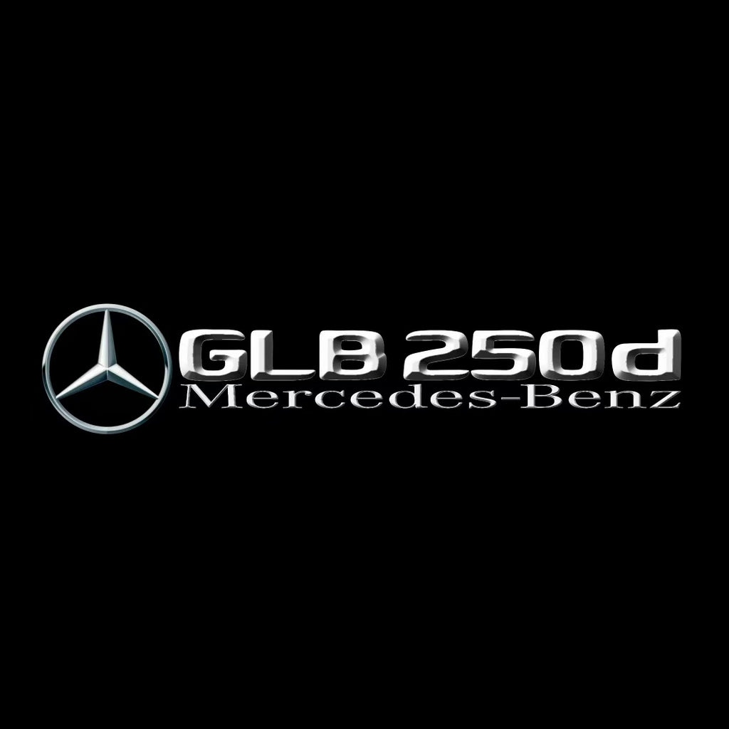 MERCEDES BENZ GLB 250d LOGO PROJECTOT LIGHTS  (quantity 1 = 1 set /2 door lights with 2 logo films)Nr.02M426