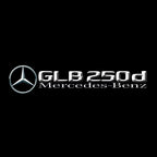 MERCEDES BENZ GLB 250d LOGO PROJECTOT LIGHTS  (quantity 1 = 1 set /2 door lights with 2 logo films)Nr.02M426