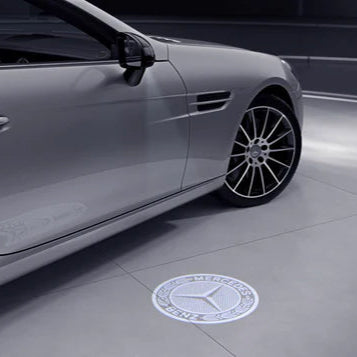 Mercedes Benz Door Wing  Mirror with Projection Logo 026