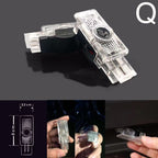 MERCEDES BENZ V8  BITURBO LOGO PROJECTOT LIGHTS Nr.22 (quantity 1 = 1 sets/2 door lights)