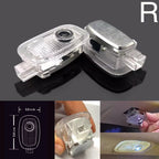 MERCEDES BENZ V8  BITURBO LOGO PROJECTOT LIGHTS Nr.22 (quantity 1 = 1 sets/2 door lights)