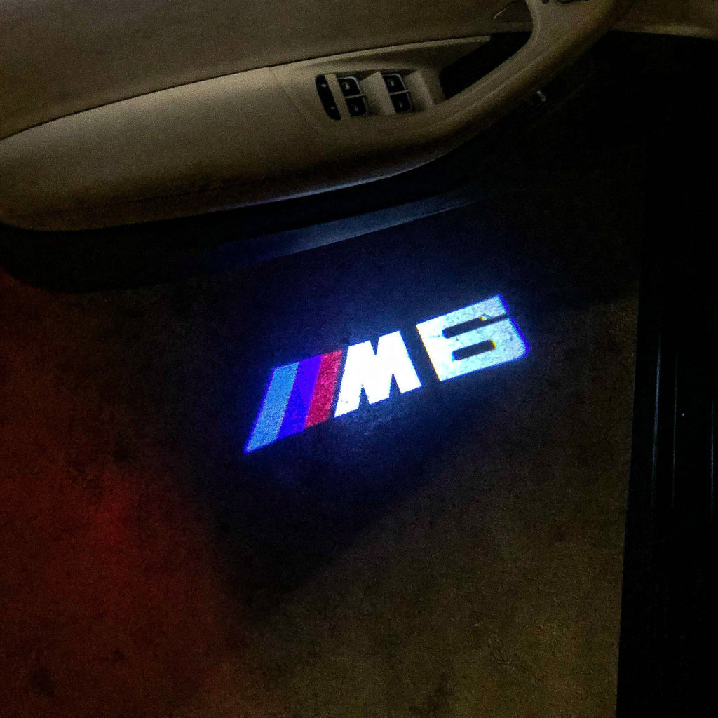 BMW M6 LOGO PROJECTOT LIGHTS (quantity 1 = 1 sets/2 door lights)Nr.bmw0014