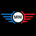 MINI ORIGINAL LOGO LED Projector (quantity 1 = 2 Logo Films /2 door light) Nr.mini00K