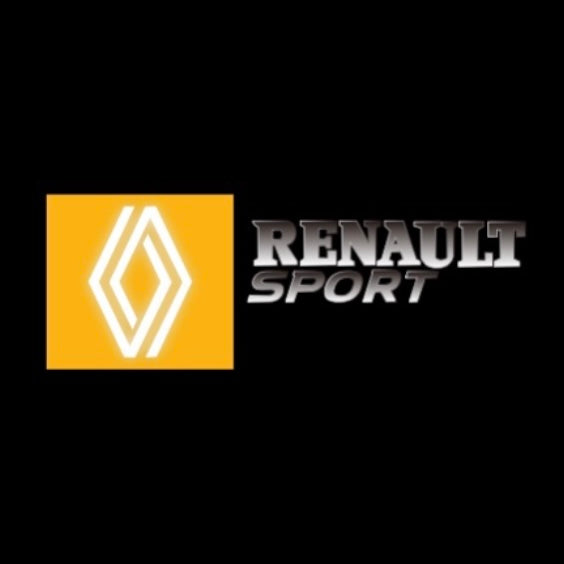 RENAULT SPORT LOGO PROJECTOT LIGHTS Nr.28074 (Menge 1 = 2 Logofolien /2 Türleuchten) 