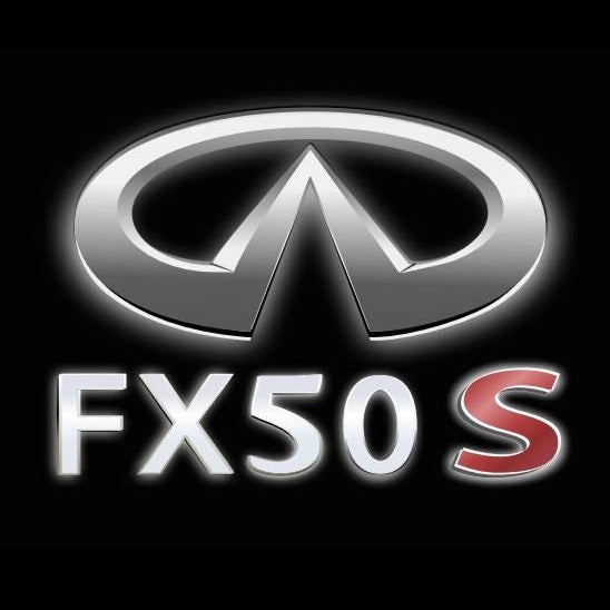 INFINITI FX50 S LOGO PROJECROTR LIGHTS Nr.30 (Menge 1 = 1 Satz/2 Türleuchten)