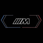 BMW M LOGO PROJECTOT LIGHTS Nr.11 M(quantity 1 = 1 sets/2 door lights)