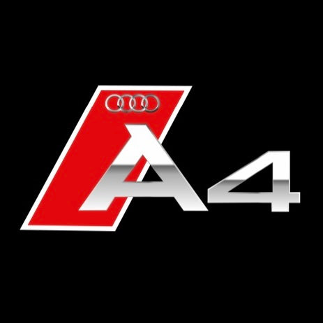 AUDI A4 LOGO PROJECTOT LIGHTS Nr.002A76