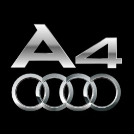 AUDI A4 LOGO PROJECTOT LIGHTS Nr.002A80