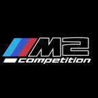 BMW 2 SERIES M2   LOGO PROJECTOT LIGHTS (quantity 1 = 1 sets/2 door lights)Nr.bmw00200