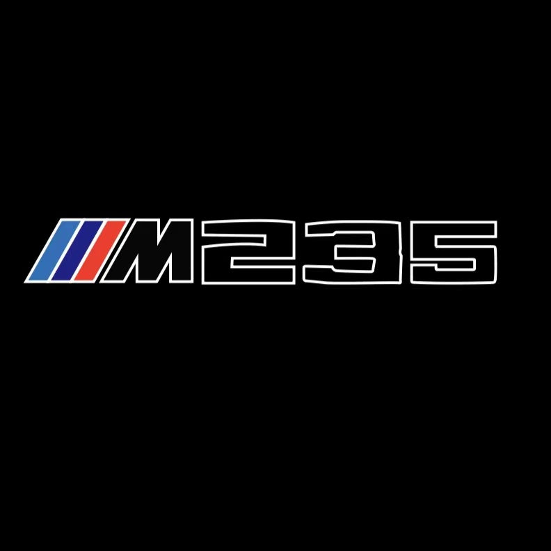 BMW 2 SERIES M235  LOGO PROJECTOT LIGHTS (quantity 1 = 1 sets/2 door lights)Nr.bmw00202