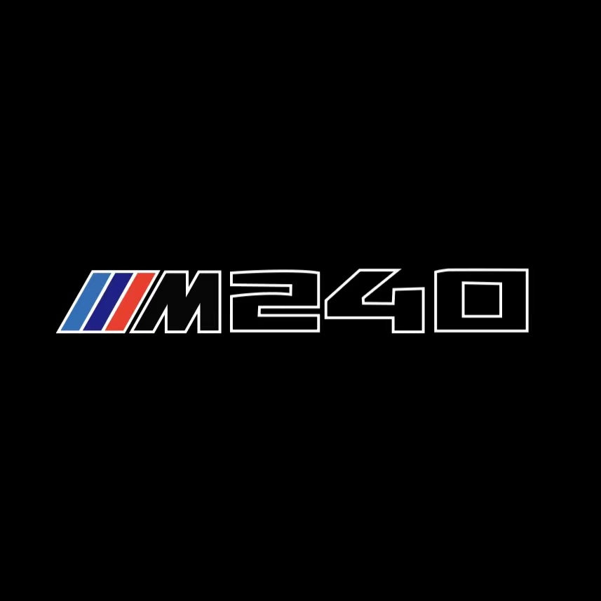 BMW 2 SERIES M240  LOGO PROJECTOT LIGHTS (quantity 1 = 1 sets/2 door lights)Nr.bmw00201