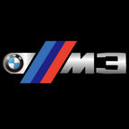 BMW 3 SERIES M3  LOGO PROJECTOT LIGHTS (quantity 1 = 1 sets/2 door lights) Nr.bmw401