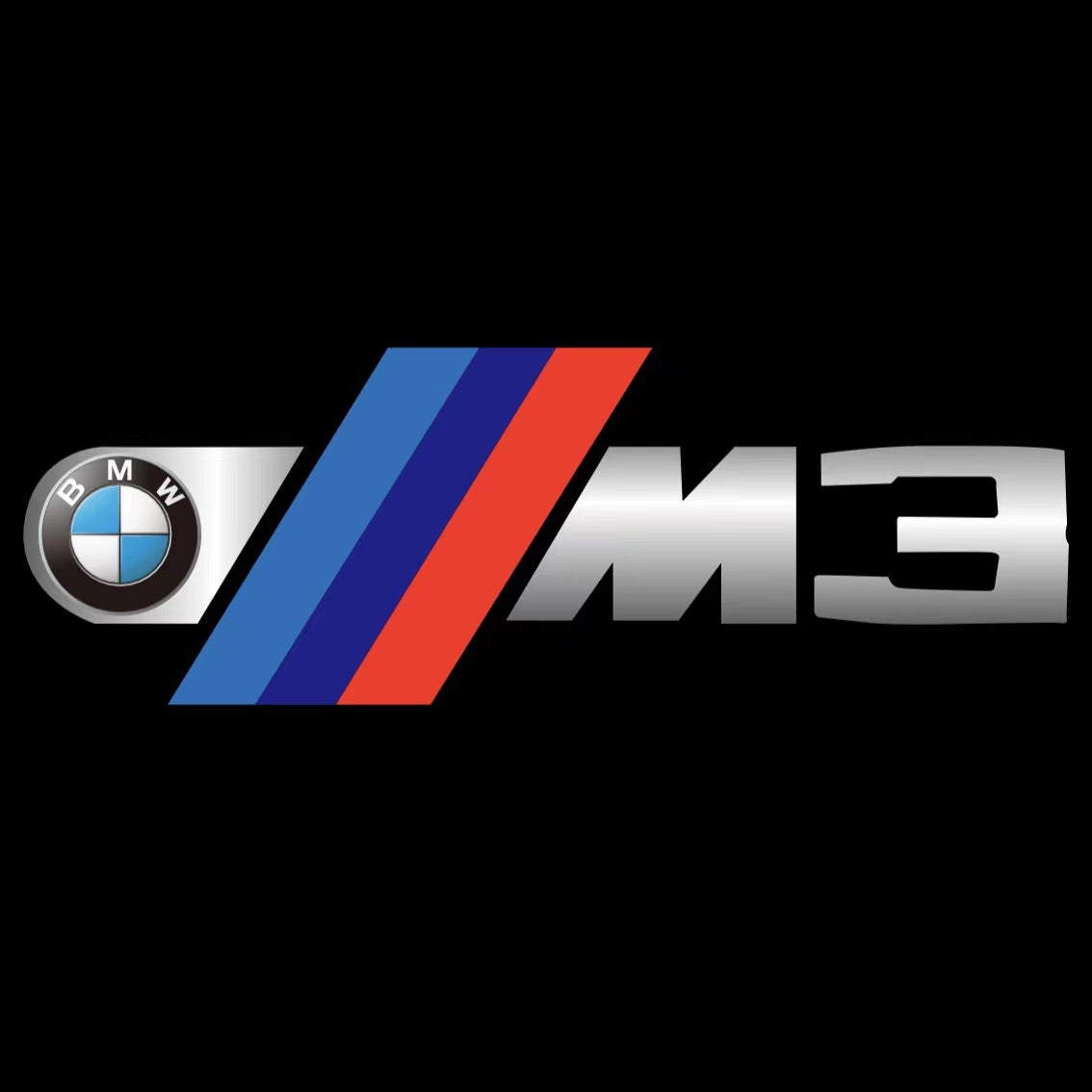 BMW 3 SERIES M3  LOGO PROJECTOT LIGHTS (quantity 1 = 1 sets/2 door lights) Nr.bmw401