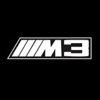 BMW 3 SERIES M3  LOGO PROJECTOT LIGHTS (quantity 1 = 1 sets/2 door lights) Nr.BMW410