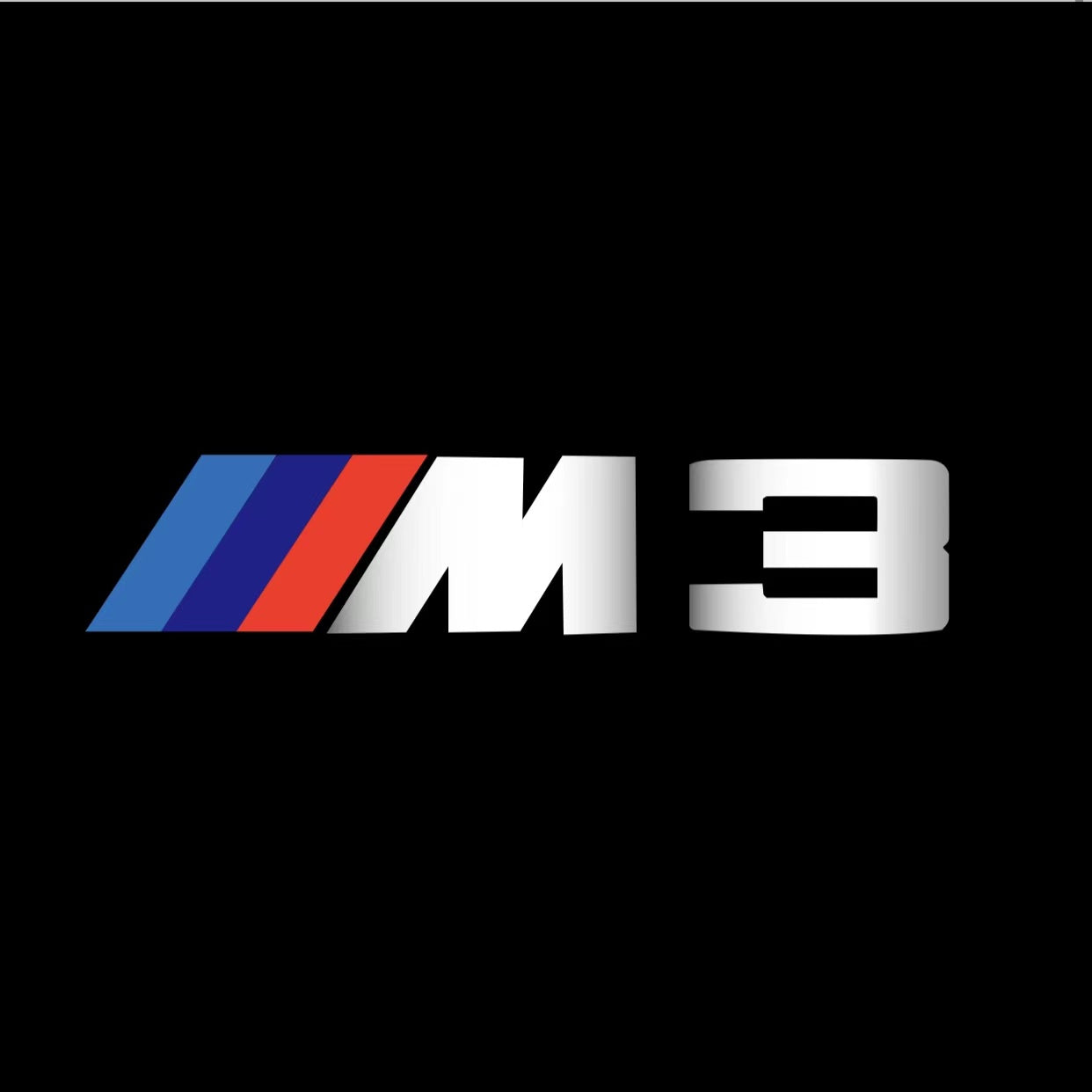 BMW 3 SERIES M3  LOGO PROJECTOT LIGHTS (quantity 1 = 1 sets/2 door lights) Nr.BMW409