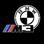 BMW 3 SERIES M3  LOGO PROJECTOT LIGHTS (quantity 1 = 1 sets/2 door lights) Nr.bmw403