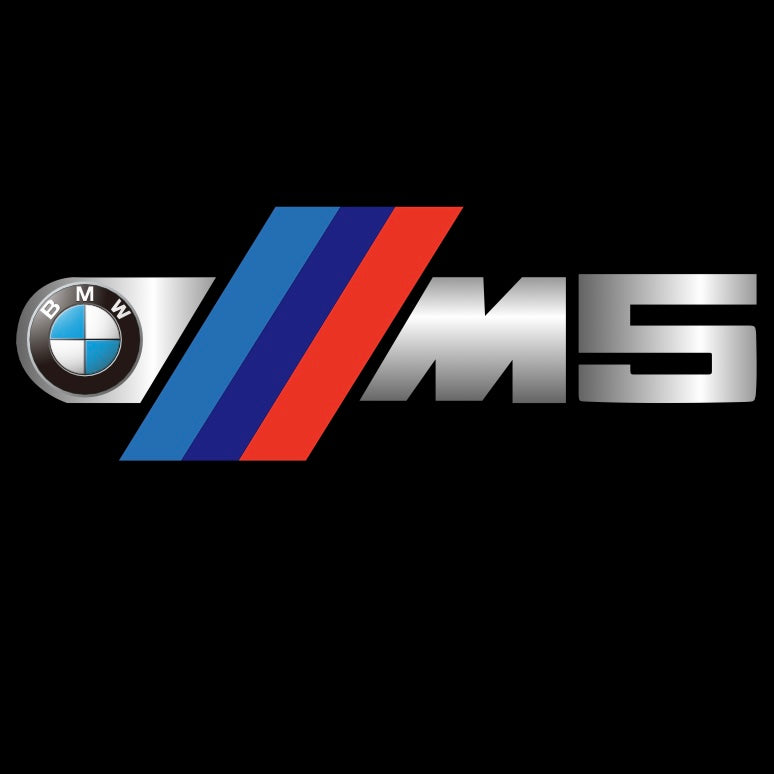 BMW  5 SERIES M5  LOGO PROJECTOT LIGHTS (quantity 1 = 1 sets/2 door lights)Nr.bmw00236