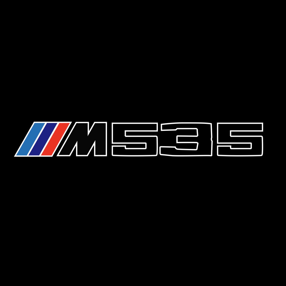 BMW  5 SERIES M535   LOGO PROJECTOT LIGHTS (quantity 1 = 1 sets/2 door lights)Nr.bmw00230