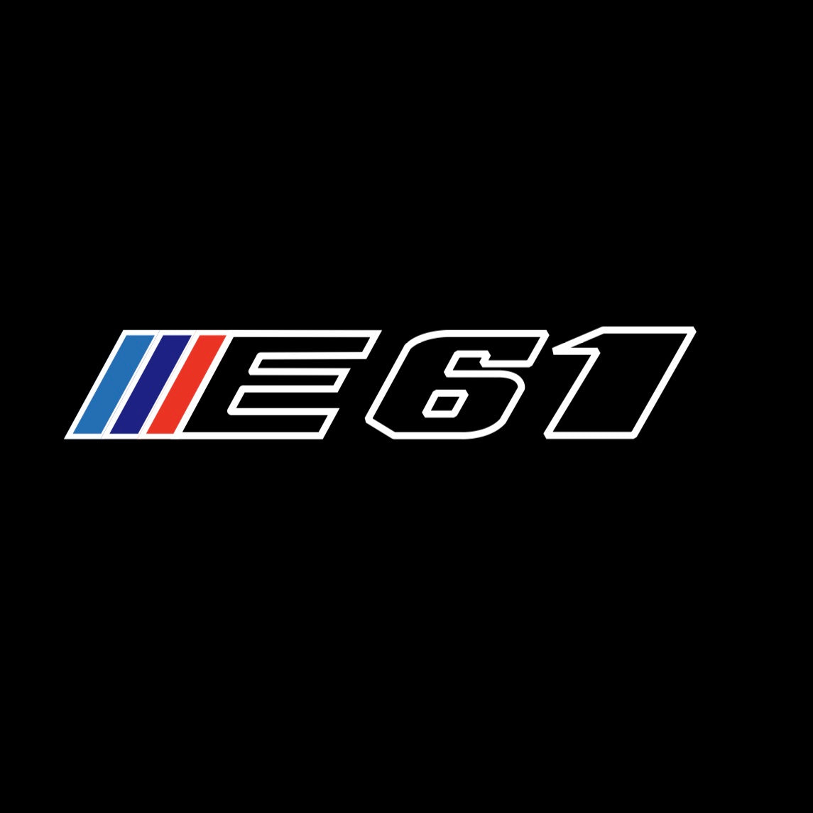 BMW  5 SERIES E61  LOGO PROJECTOT LIGHTS (quantity 1 = 1 sets/2 door lights)Nr.bmw00251