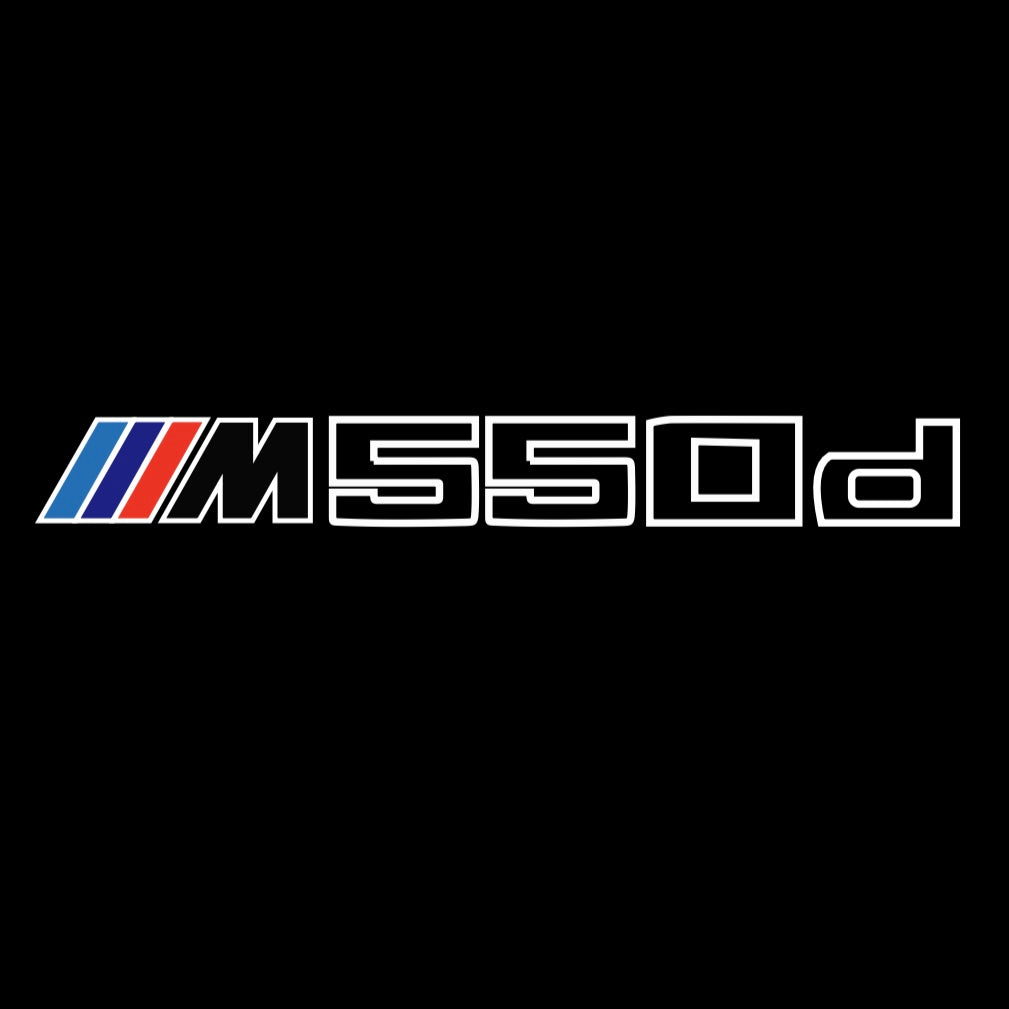 BMW 5 SERIES M550 d  LOGO PROJECTOT LIGHTS (quantity 1 = 1 sets/2 door lights)Nr.bmw00244