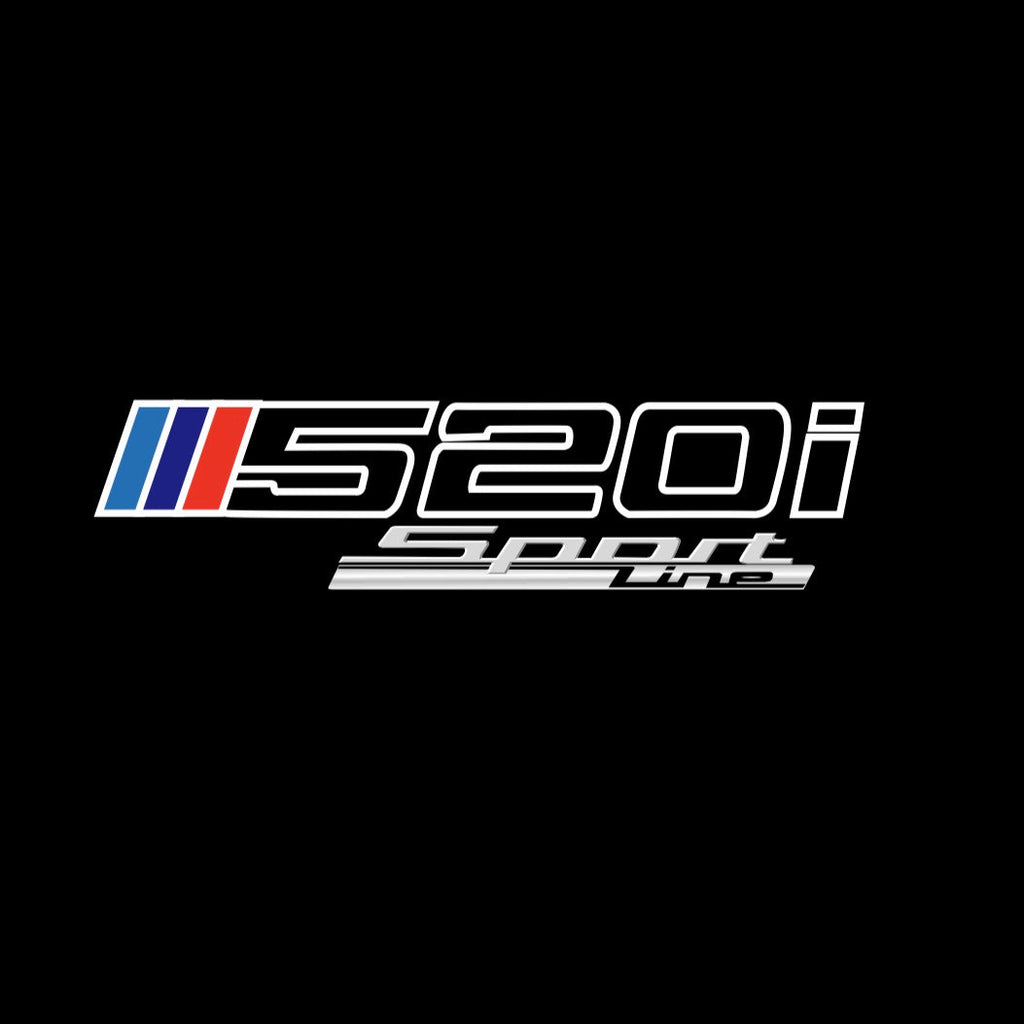 BMW  5 SERIES 520 i    LOGO PROJECTOT LIGHTS (quantity 1 = 1 sets/2 door lights)Nr.bmw00320