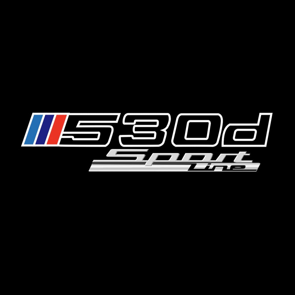 BMW 5 SERIES 530 d  LOGO PROJECTOT LIGHTS (quantity 1 = 1 sets/2 door lights)Nr.bmw00240