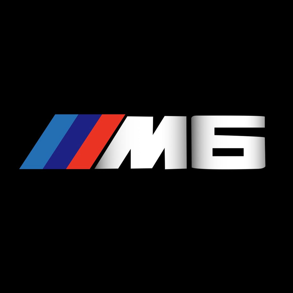 BMW 6 SERIES M6   LOGO PROJECTOT LIGHTS (quantity 1 = 1 sets/2 door lights)Nr.bmw00278