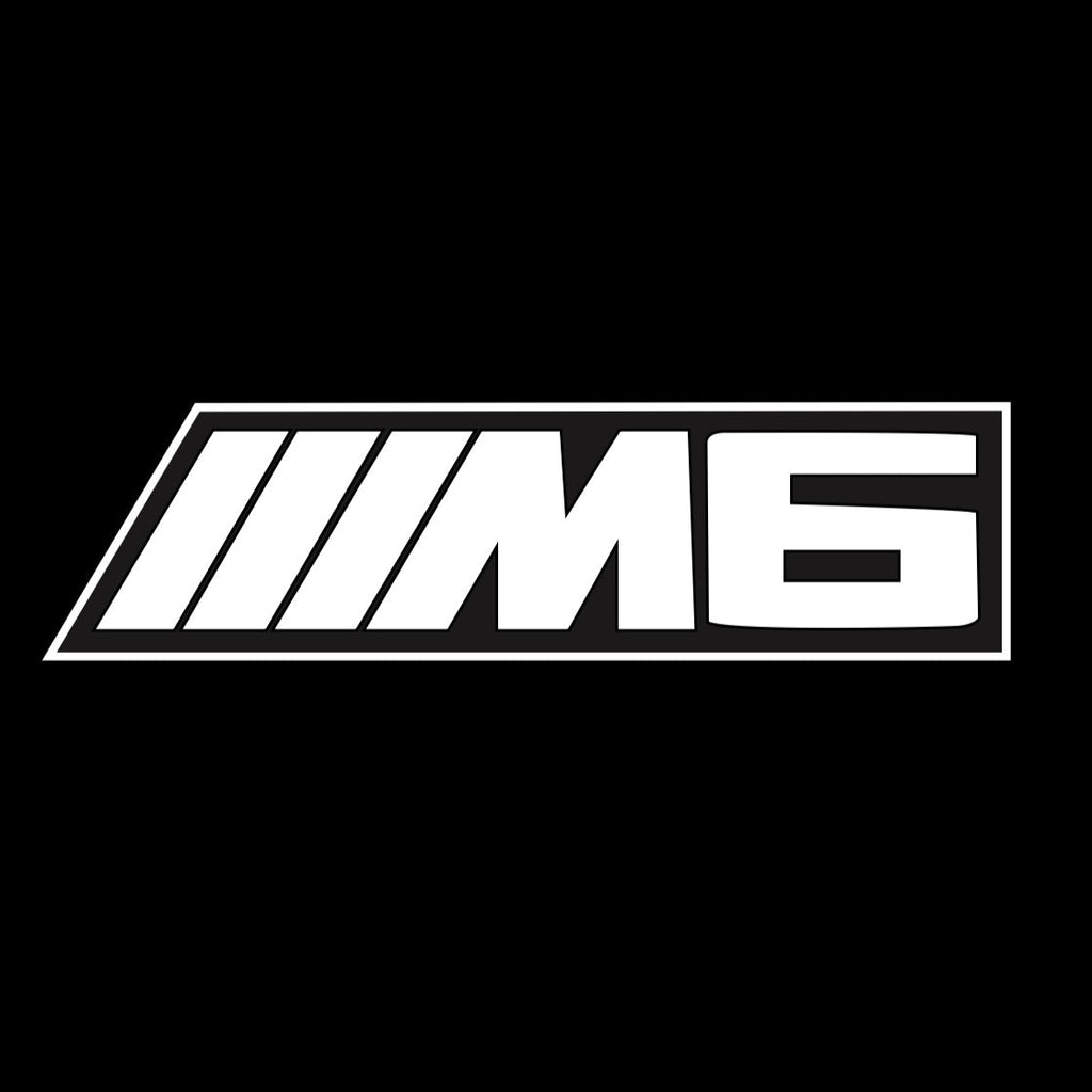 BMW 6 SERIES M6   LOGO PROJECTOT LIGHTS (quantity 1 = 1 sets/2 door lights)Nr.bmw00286