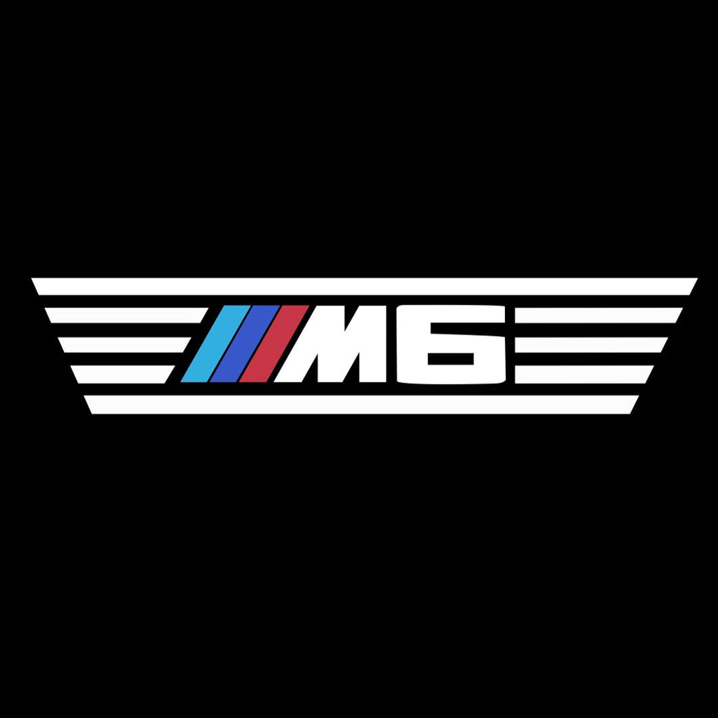 BMW 6 SERIES M6   LOGO PROJECTOT LIGHTS (quantity 1 = 1 sets/2 door lights)Nr.bmw00285