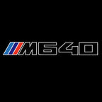 BMW 6 SERIES M640   LOGO PROJECTOT LIGHTS (quantity 1 = 1 sets/2 door lights)Nr.bmw00279