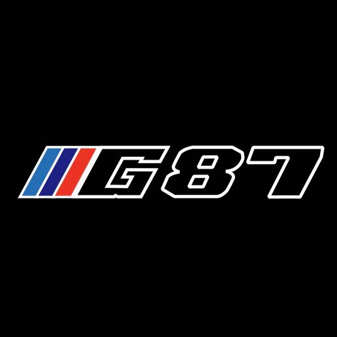 BMW 2 SERIES  G87 LOGO PROJECTOT LIGHTS Nr.600x137