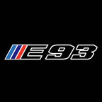BMW  3 SERIES E93 LOGO PROJECTOT LIGHTS Nr.600x133