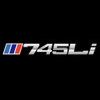 BMW  7 SERIES 745 Li  LOGO PROJECTOT LIGHTS (quantity 1 = 1 sets/2 door lights)Nr.bmw00335
