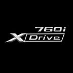 BMW  7 SERIES 760 LOGO PROJECTOT LIGHTS Nr.607B28