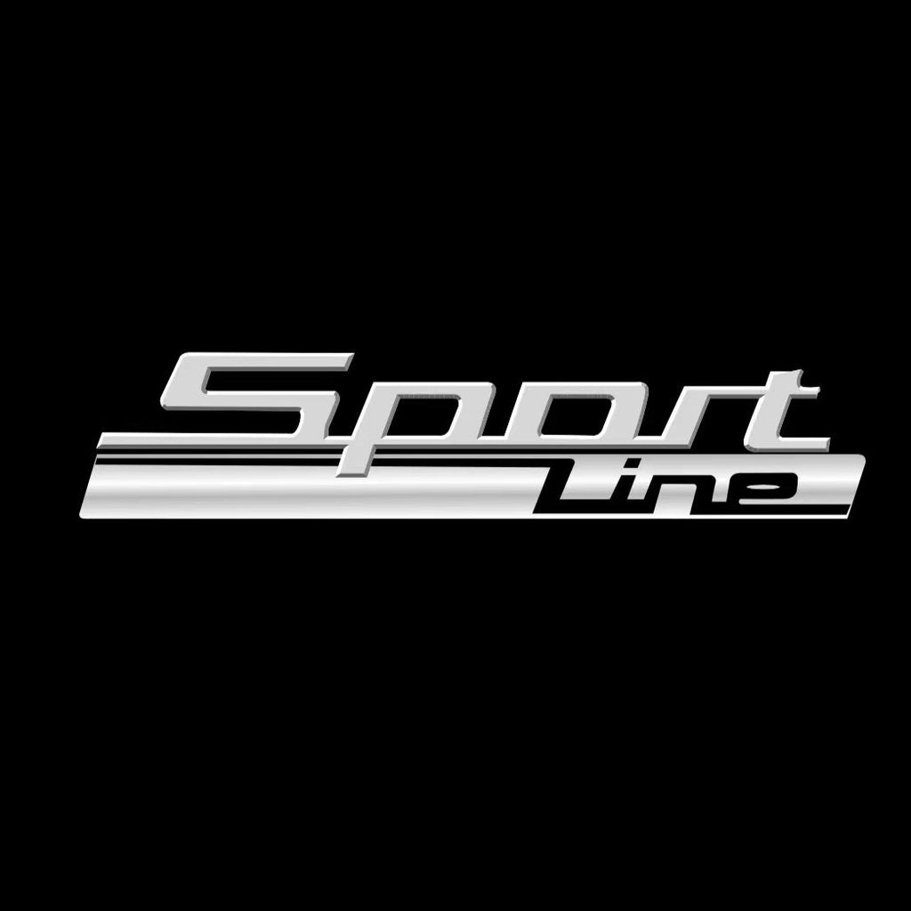 BMW Sportline    LOGO PROJECTOT LIGHTS (quantity 1 = 1 sets/2 door lights)Nr.bmw00368
