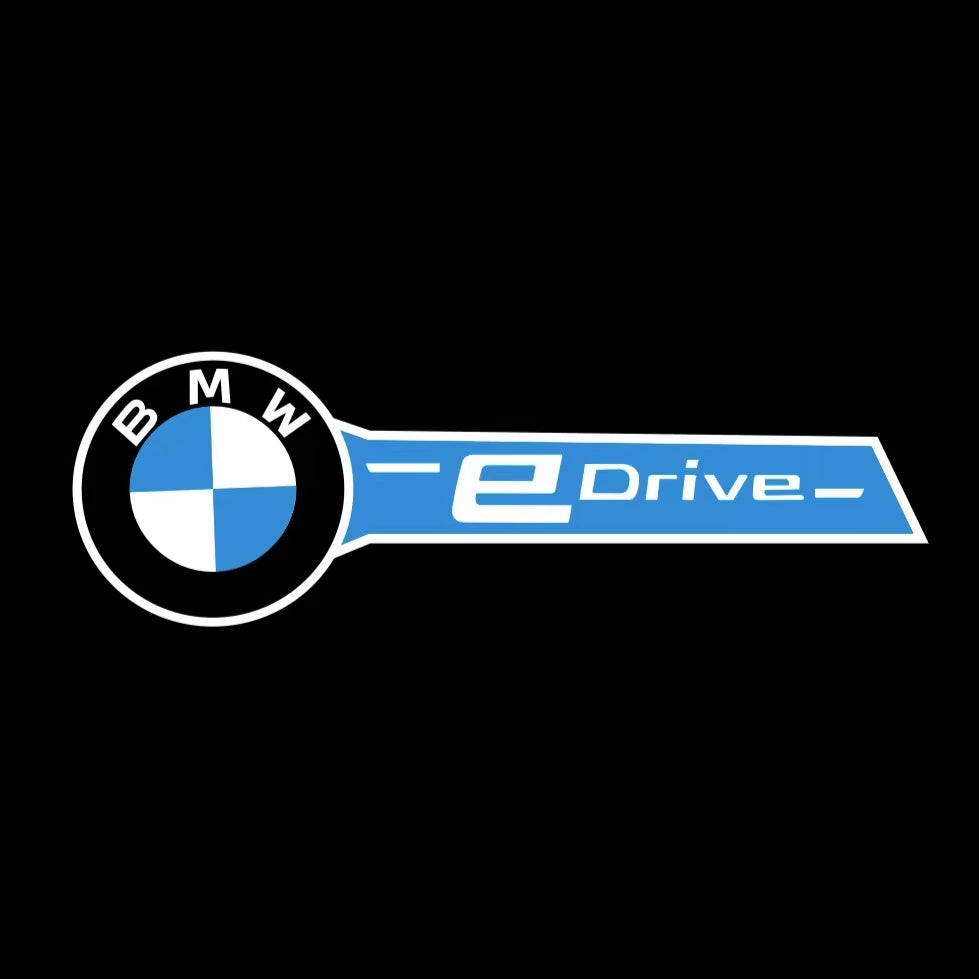 BMW E DRIVE  LOGO PROJECTOT LIGHTS (quantity 1 = 1 sets/2 door lights)Nr.bmw00315