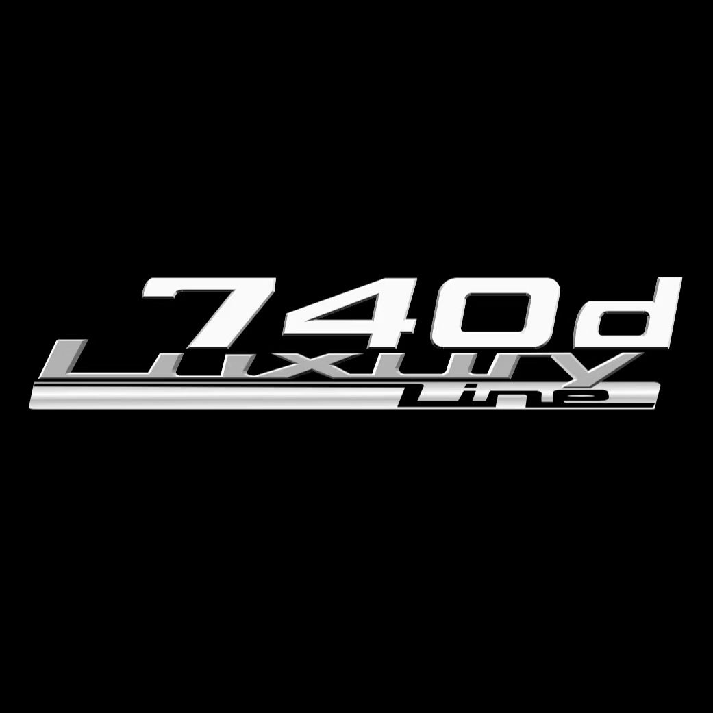 BMW  7 SERIES 740 d LOGO PROJECTOT LIGHTS (quantity 1 = 1 sets/2 door lights)Nr.bmw00311