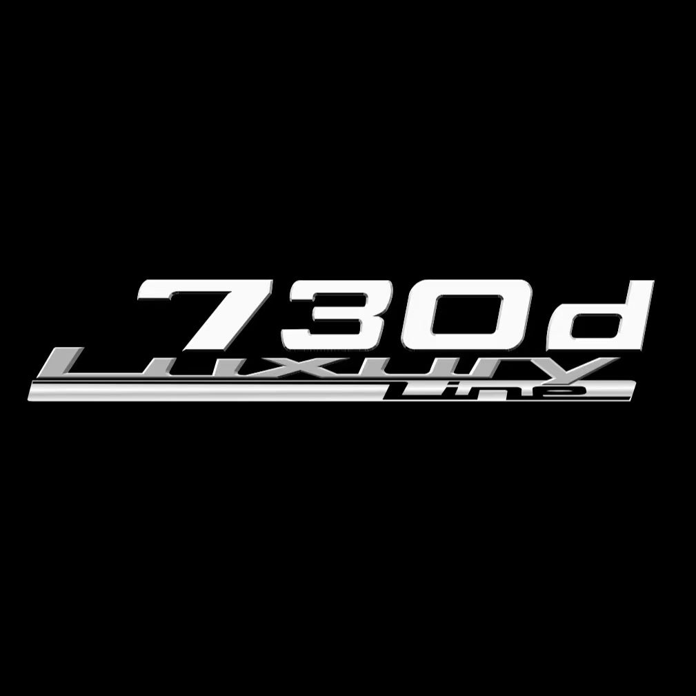 BMW 7 SERIES 730 d    LOGO PROJECTOT LIGHTS (quantity 1 = 1 sets/2 door lights)Nr.bmw00365