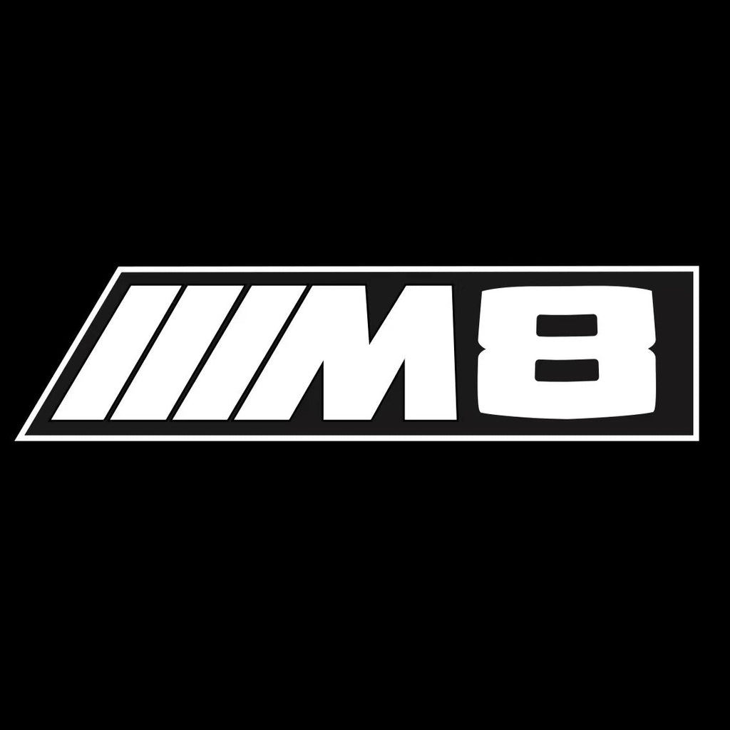 BMW 8 SERIES M8   LOGO PROJECTOT LIGHTS (quantity 1 = 1 sets/2 door lights)Nr.bmw00304