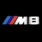 BMW 8 SERIES M8   LOGO PROJECTOT LIGHTS (quantity 1 = 1 sets/2 door lights)Nr.bmw00303